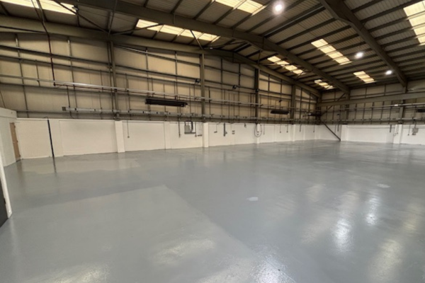 Floor Cleaning of an Industrial Engineering Unit