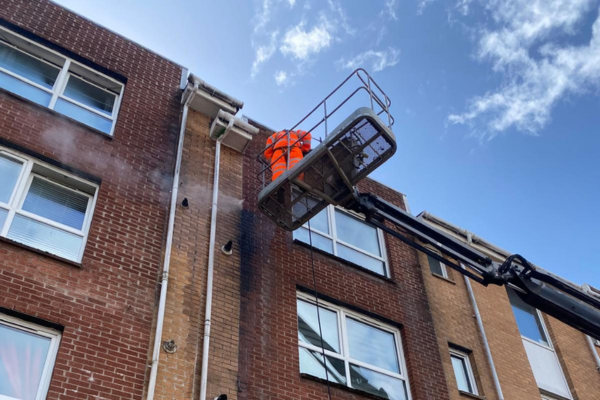 Exterior Wall Cleaning