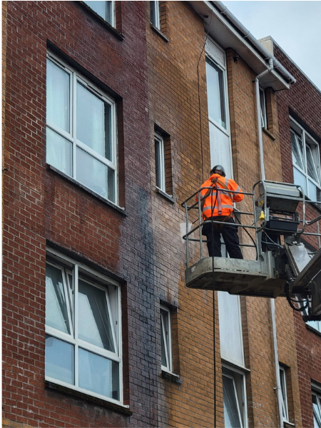 Outside Wall Cleaning Shettleston