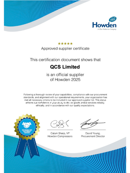 Howden Approved Supplier